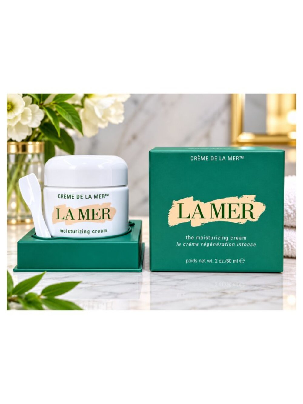 La Mer Crème de la Mer Moisturizing Cream 2 Oz Authentic Luxury Skincare